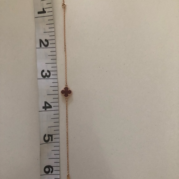 SOLD ❤️Van Cleef & Arpels Rose Gold Carnelian Bracelet 18k - Picture 8 of 13